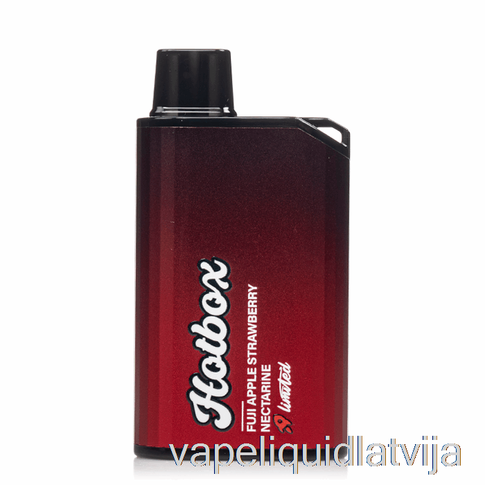 Puff Brands Hotbox 7500 Vienreizējās Lietošanas Fuji ābolu Zemeņu Nektarīna Vape šķidrums